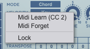 Midi learning the time parameter