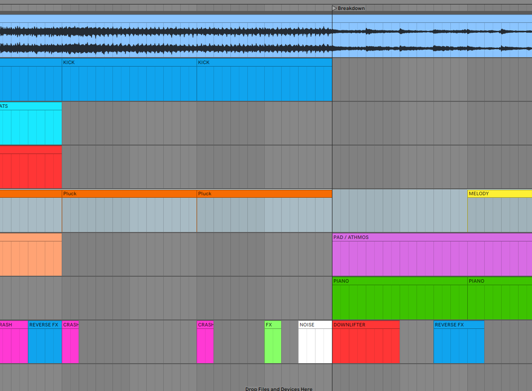 Arrangement & Form on Clip Level