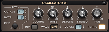 Sylenth1 Oscillator Section