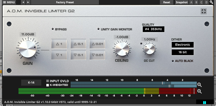 Invisible Limiter G2