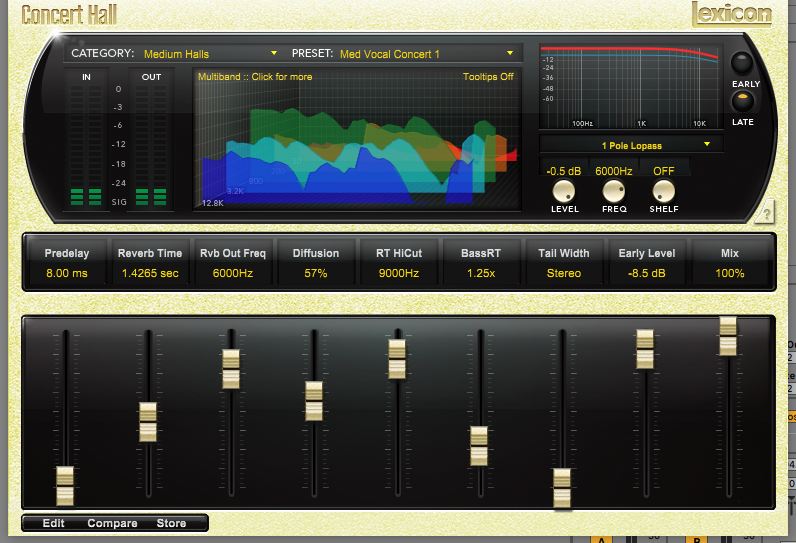 Lexicon PCM Reverb