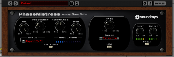 Soundtoys Phase Mistress