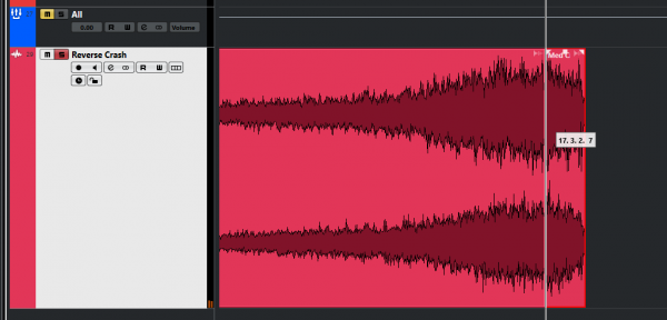 Reverse Crash Cut Transient