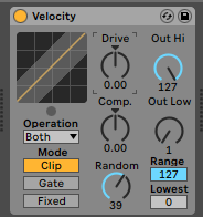 Velocity Randomisation in Ableton