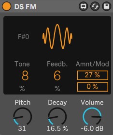 Ableton DS FM Drum