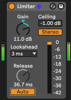 Ableton Limiter