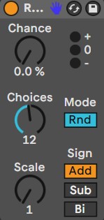 Ableton Random MIDI Effect