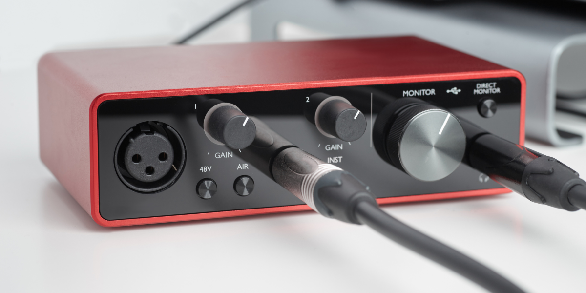 What does an audio interface do