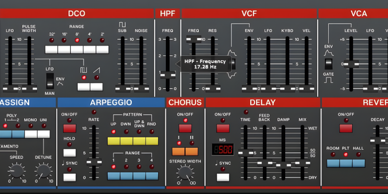 Cherry Audio Juno 106 clone