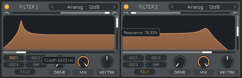 Combining High- and Low-Pass Filters in Vital