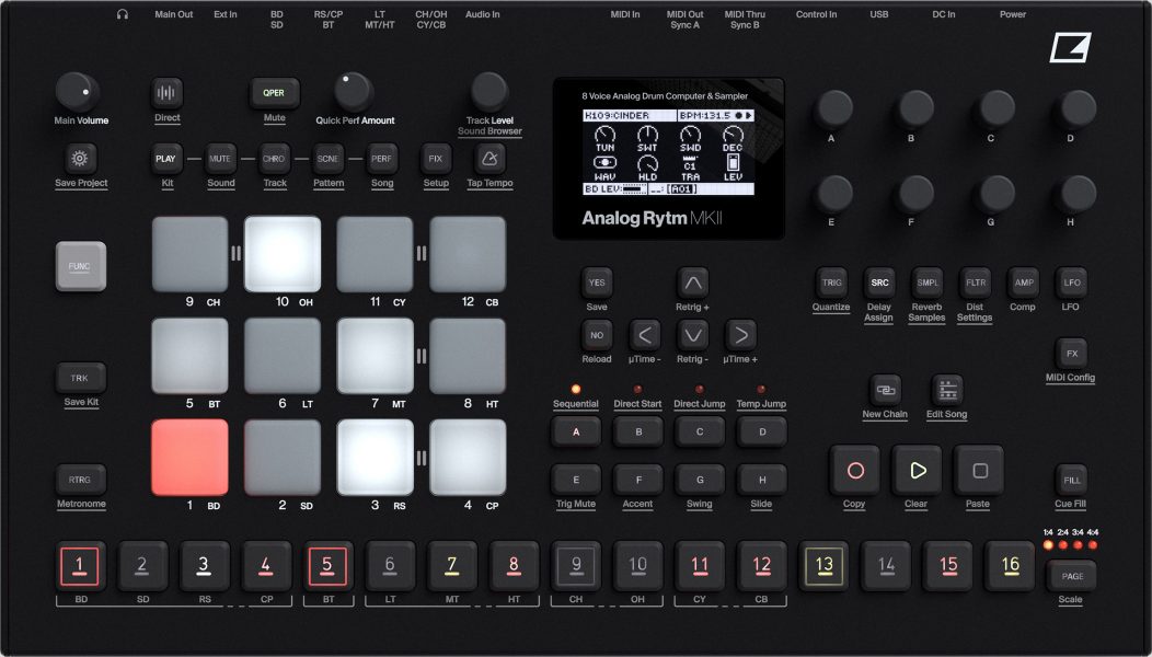 Elektron Analog Rytm Best Drum Machine Ever Made