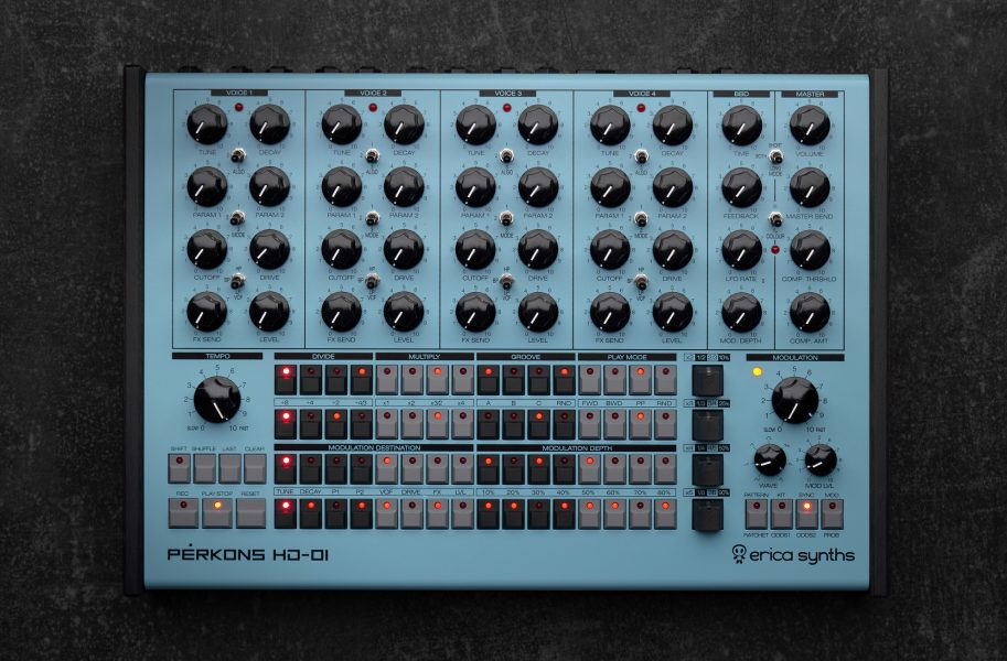 Erica Synths Perkons HD-01 Advanced Drum Computer