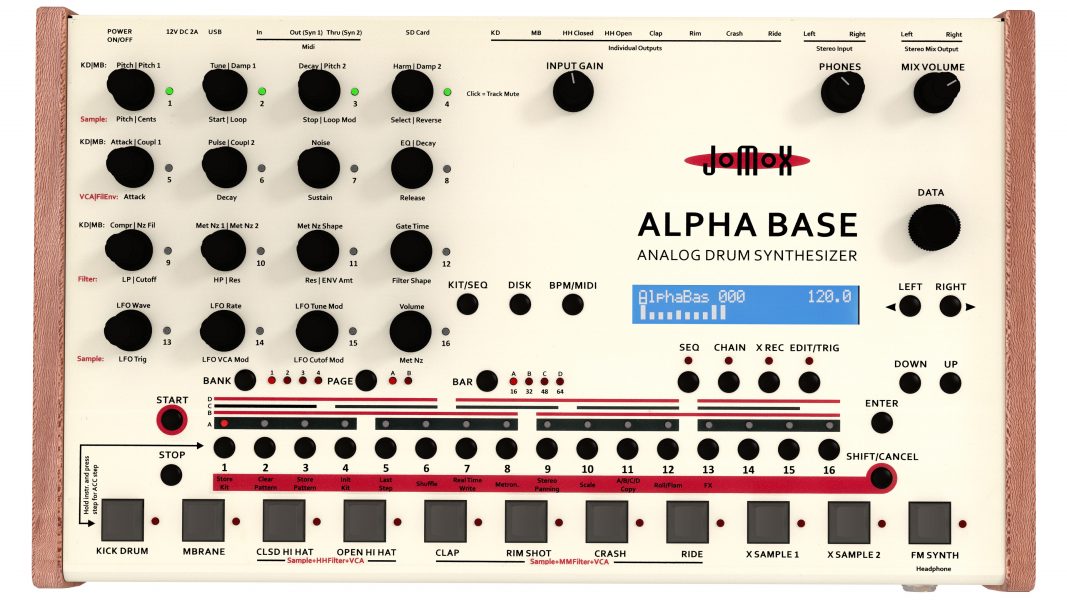 Jomox Alpha Base Analog Drum Synthesizer