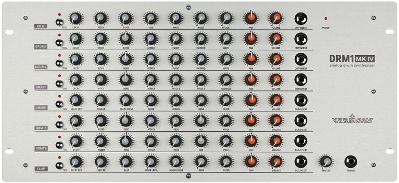 Vermona DRM1 MK4 Analog Drum Machine