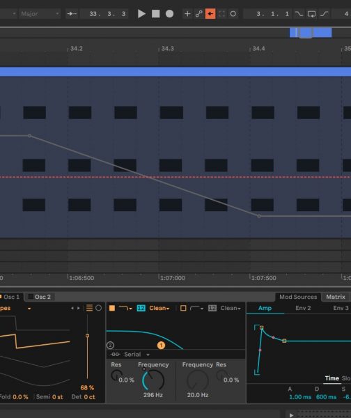 Ableton Automation Greyed out