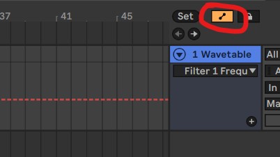 Ableton Live Automation Mode