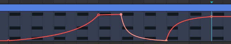 Bending automation curves in Ableton