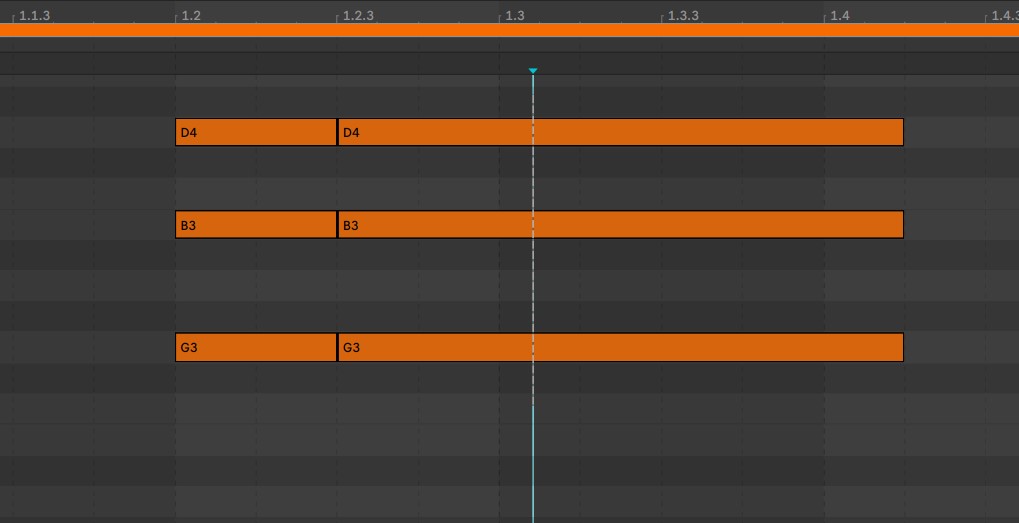 How to split MIDI notes Ableton Live 12